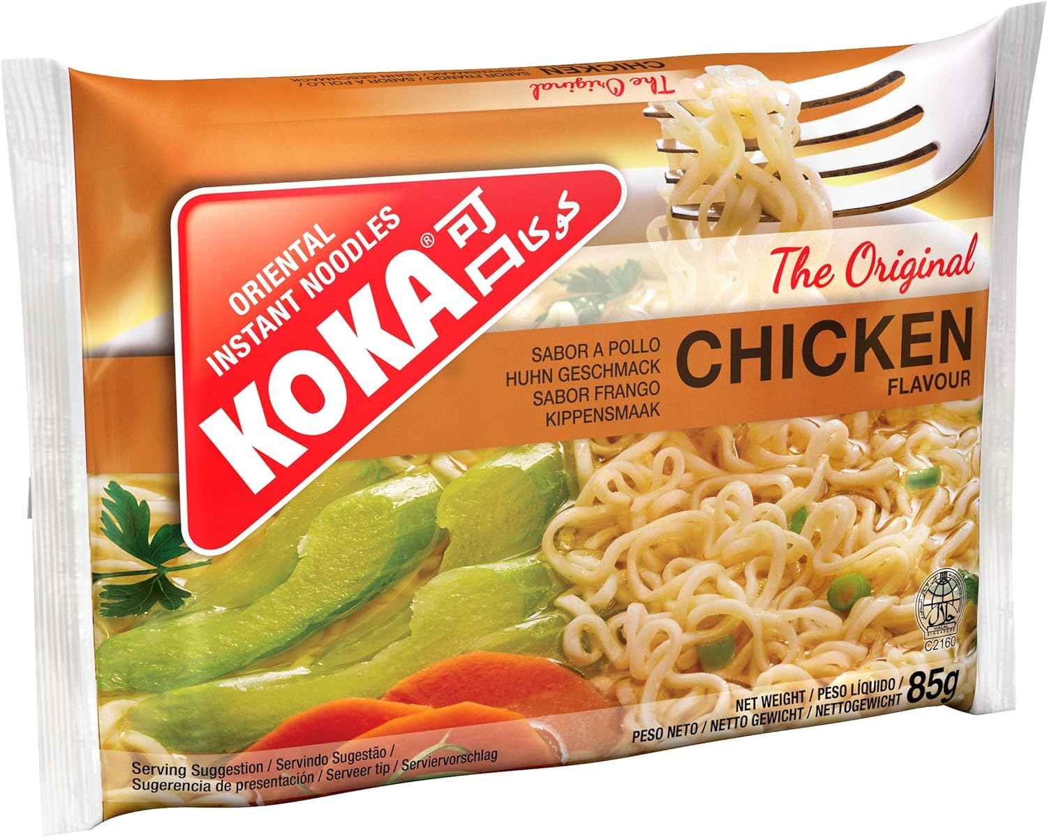 Picture of Koka Oriental Style Instant Noodles Chicken Flavour 85g