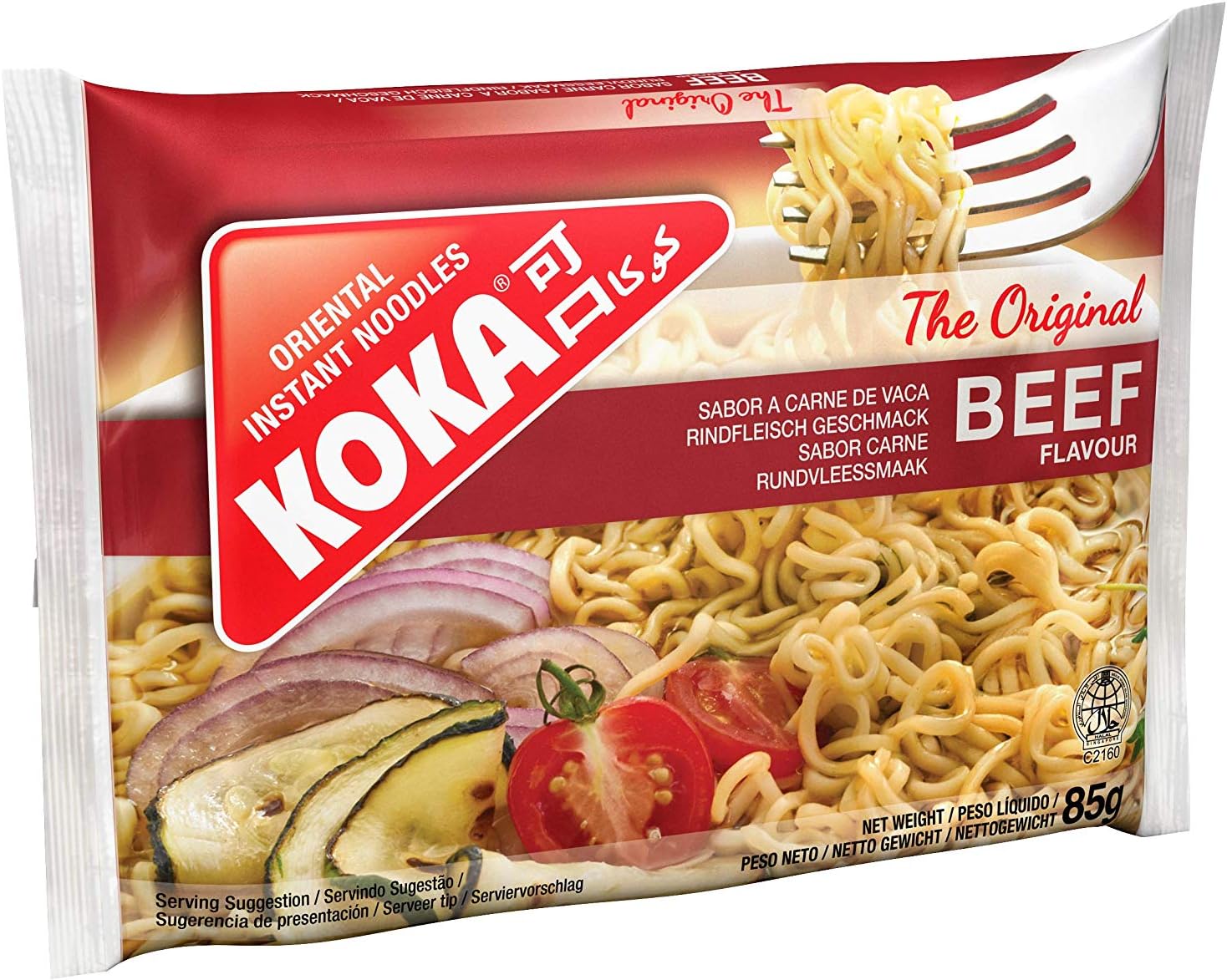 Picture of Koka Oriental Style Instant Noodles Beef Flavour 85g