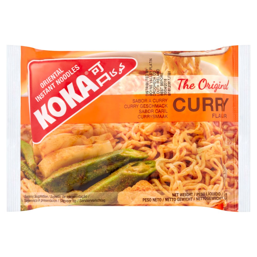 Picture of Koka Oriental Style Instant Noodles Curry Flavour 85g