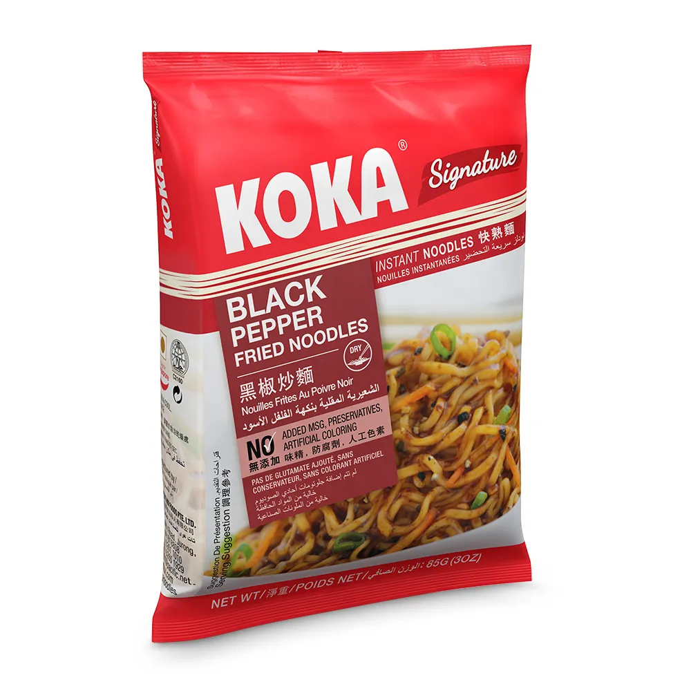 Picture of Koka Oriental Style Instant Noodles Black Pepper Flavour 85g