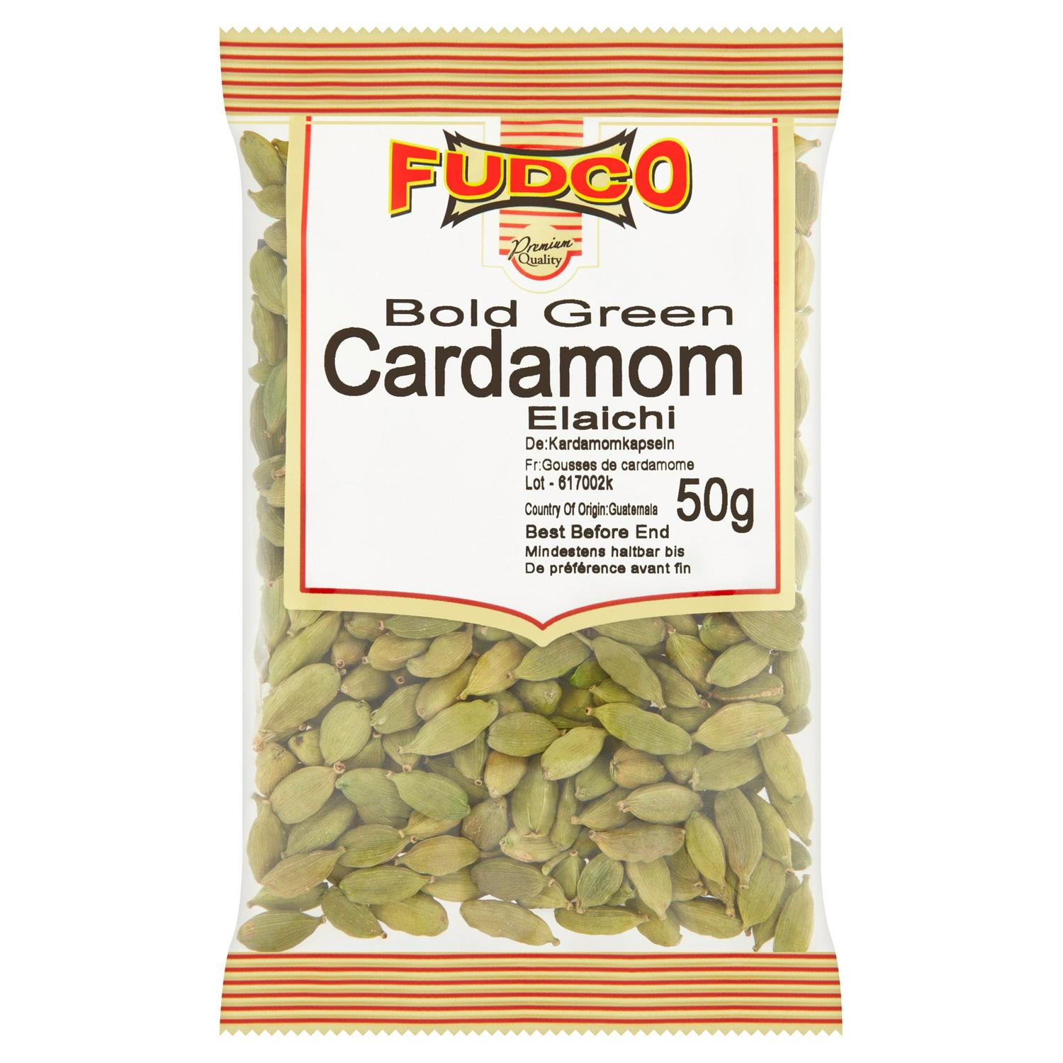 Picture of Fudco Bold Green Cardamom 50g