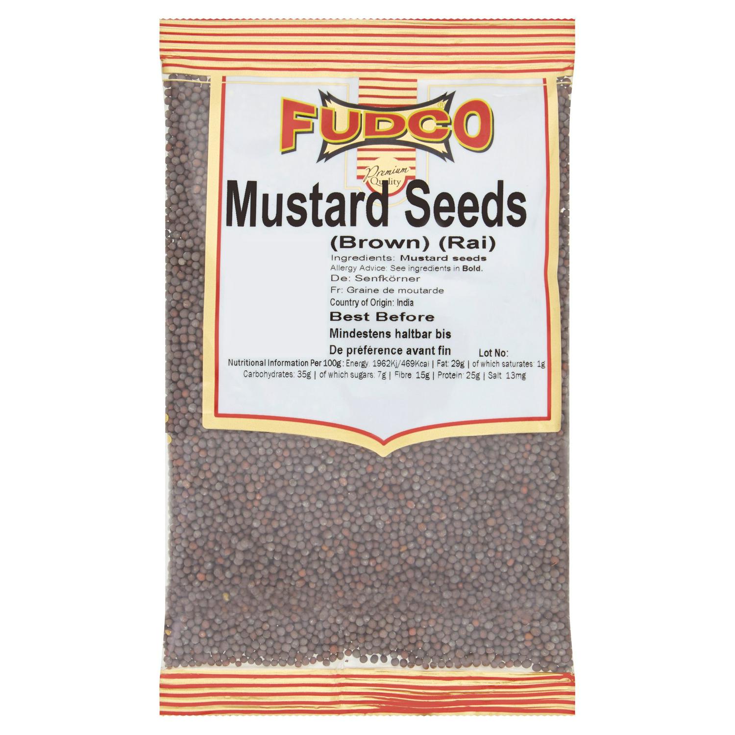 Picture of Fudco Brown Mustard Seeds 100g