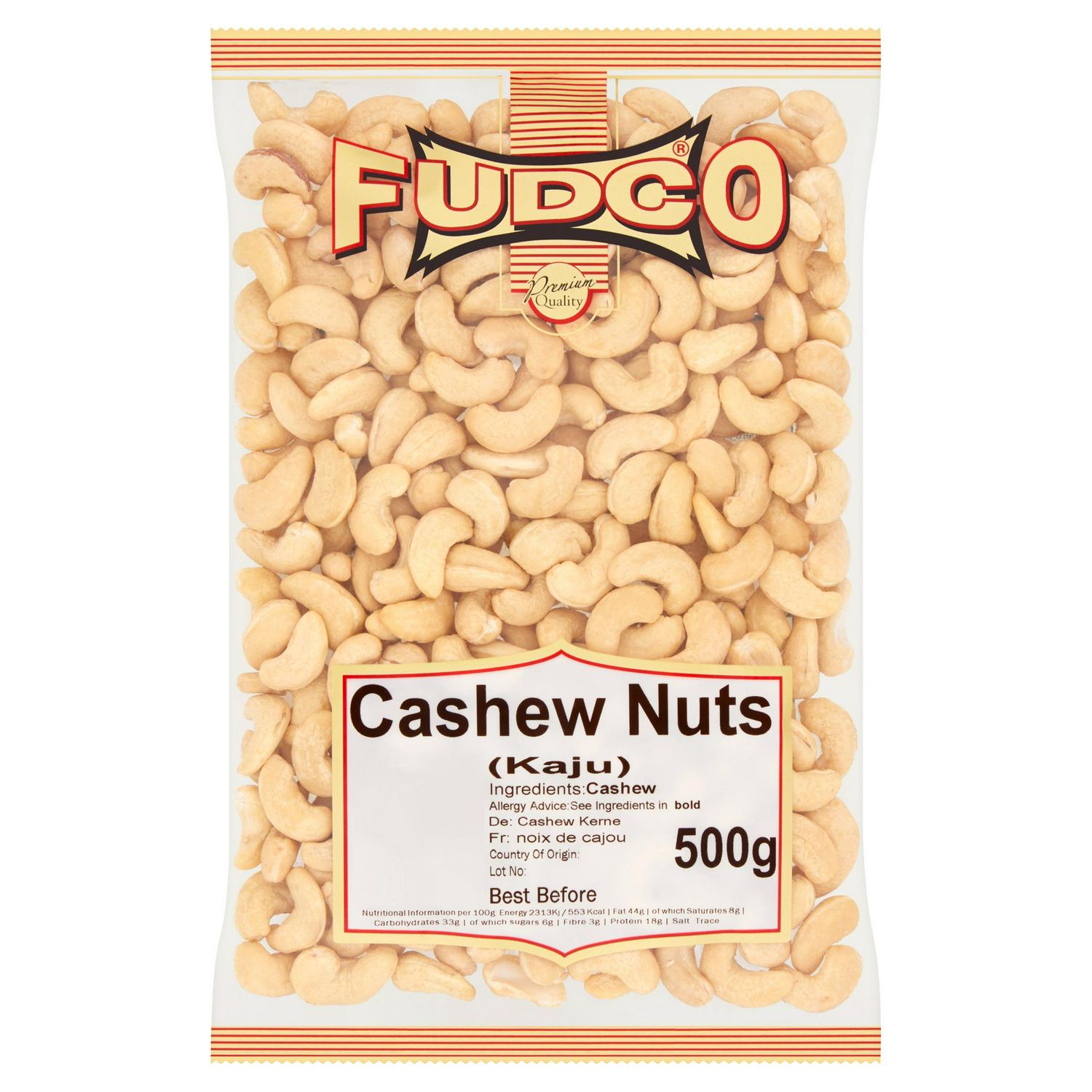 Picture of Fudco Cashew Nuts 500g