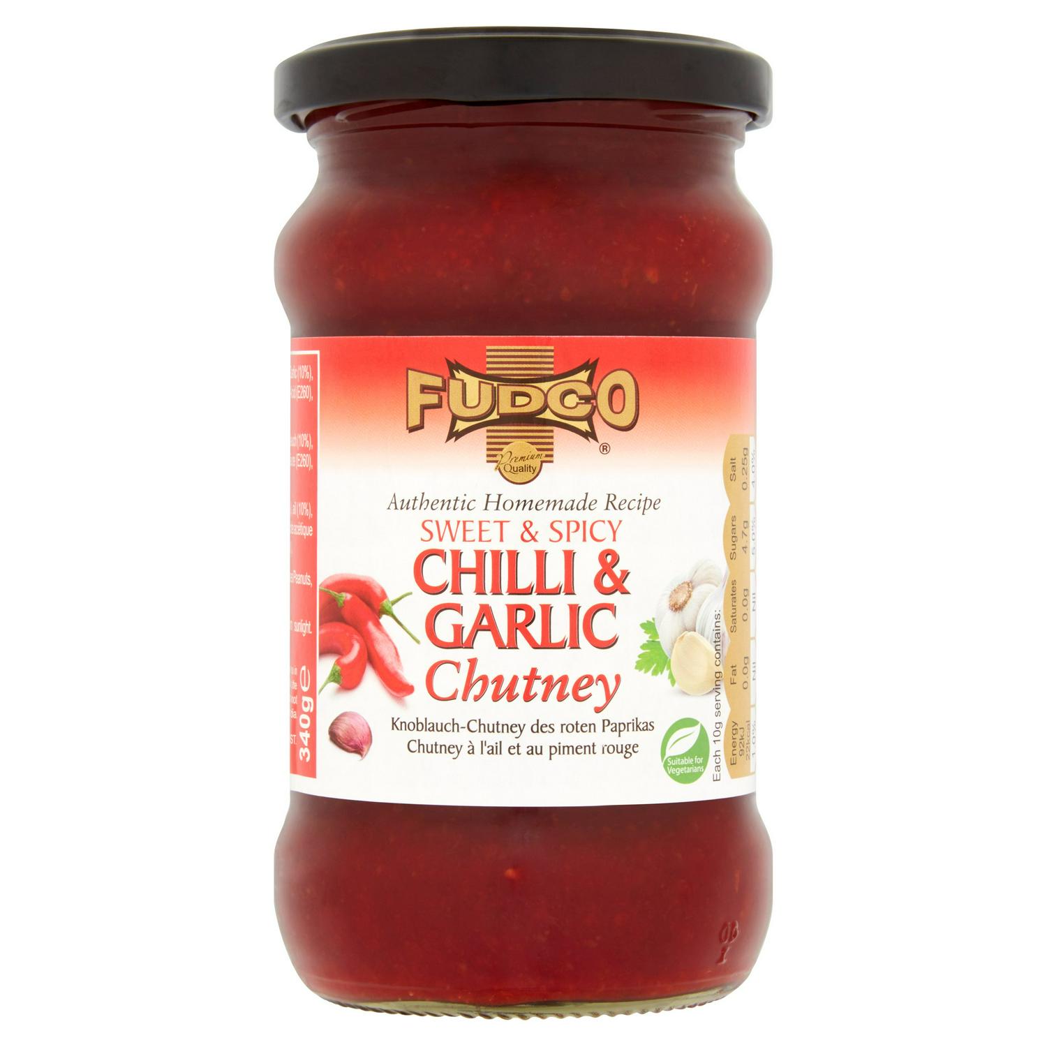 Picture of Fudco Chilli & Garlic Chutney 340g