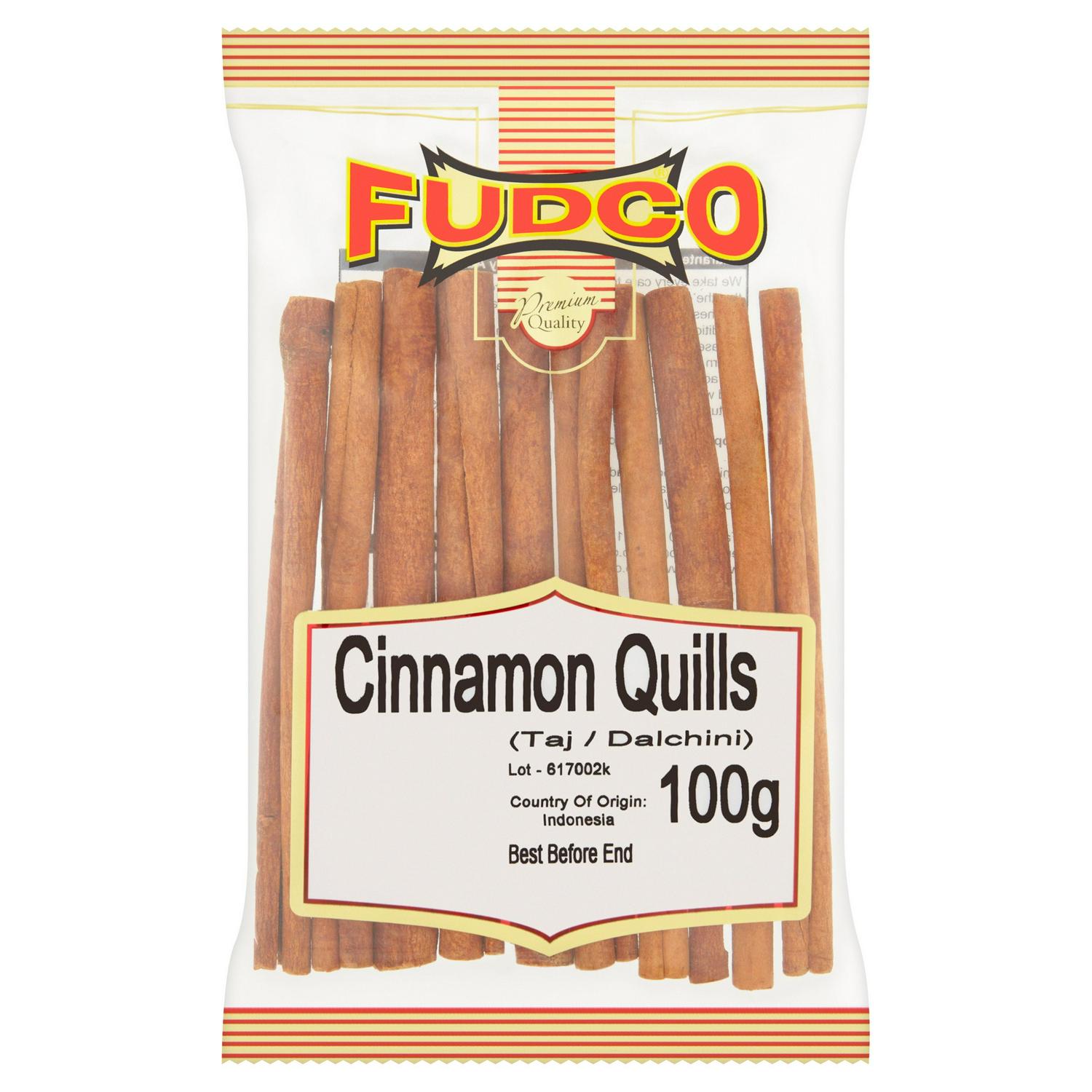 Picture of Fudco Cinnamon Quills 100g