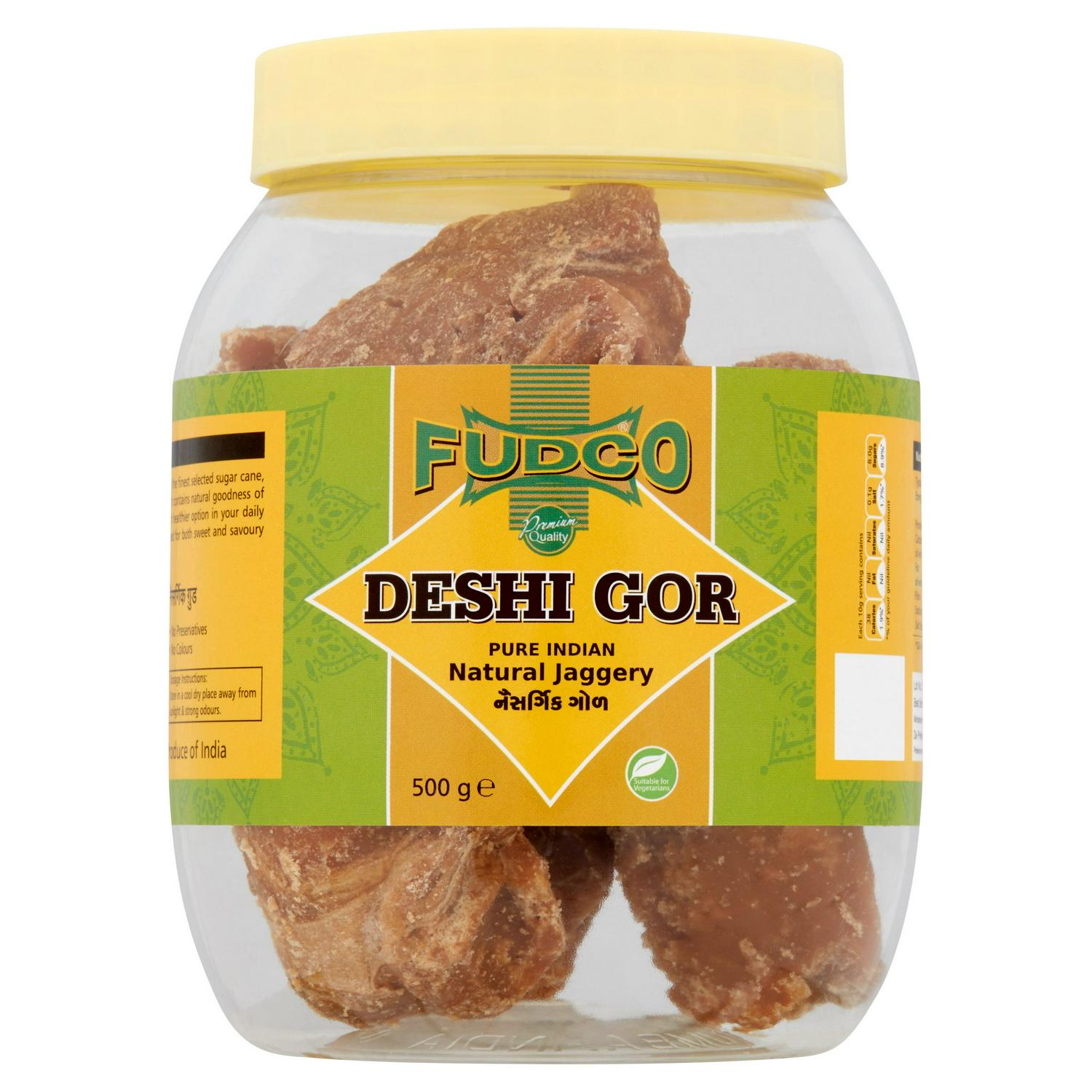 Picture of Fudco Deshi Gor Pure Indian Natural Jaggery 500g