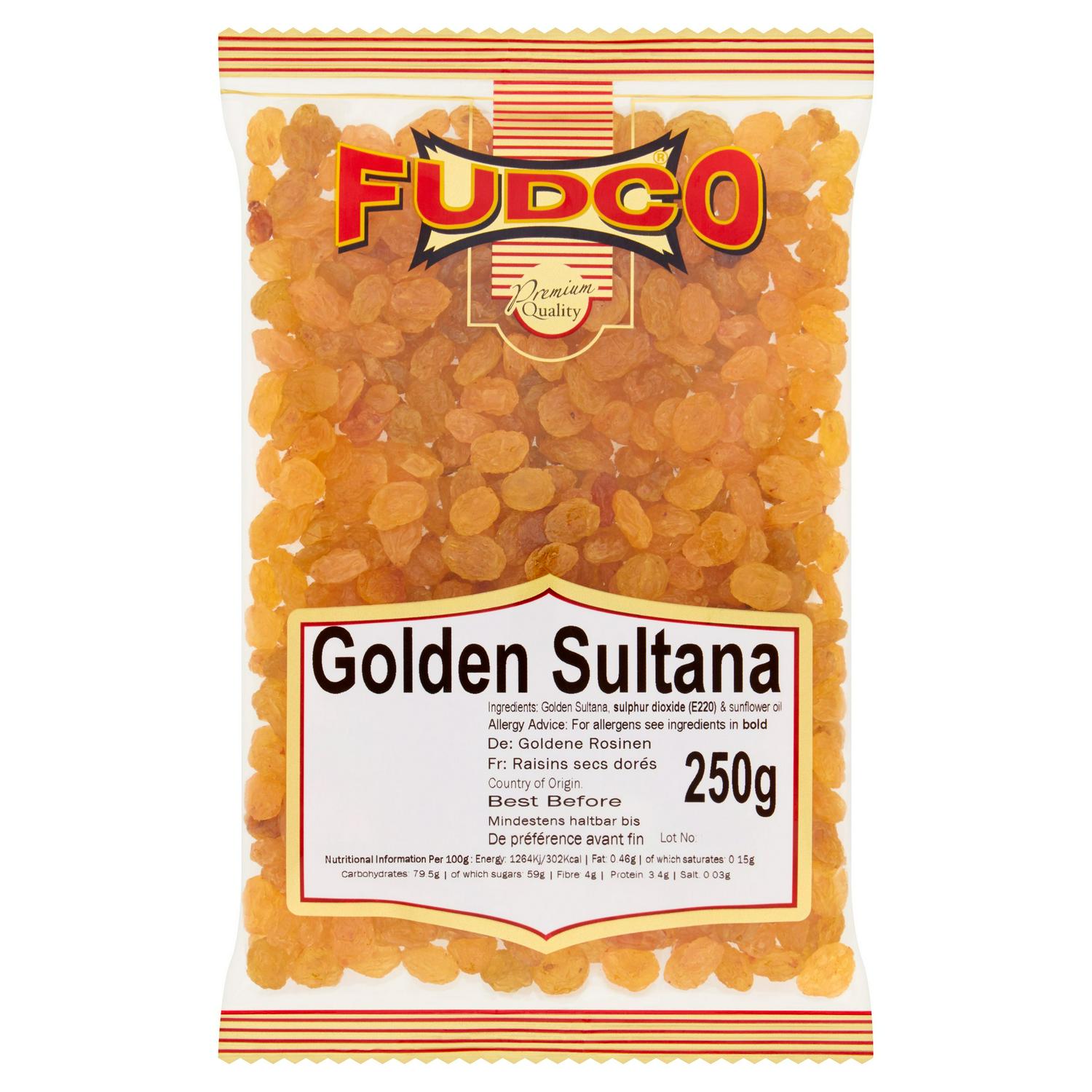 Picture of Fudco Golden Sultanas 250g