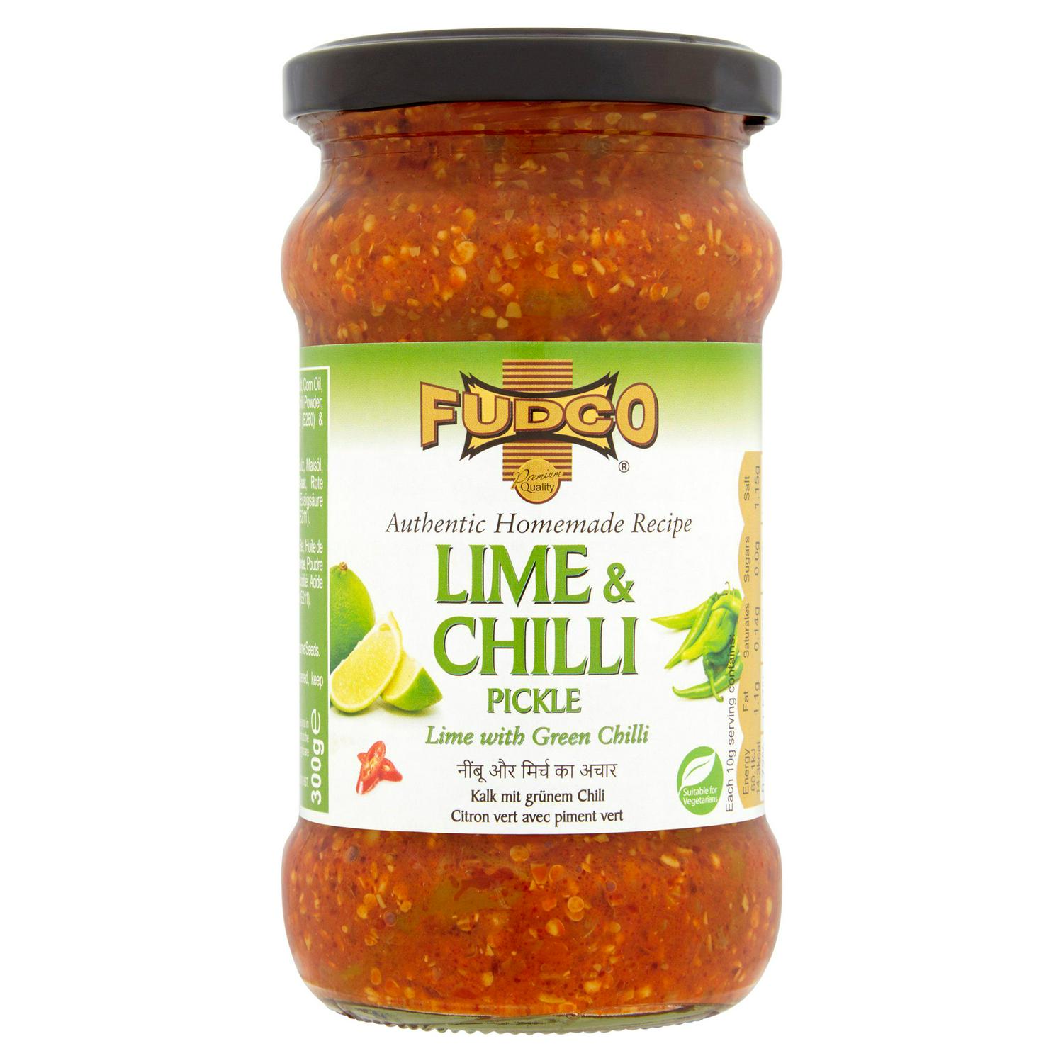 Picture of Fudco Lime & Chilli Pickle 300g