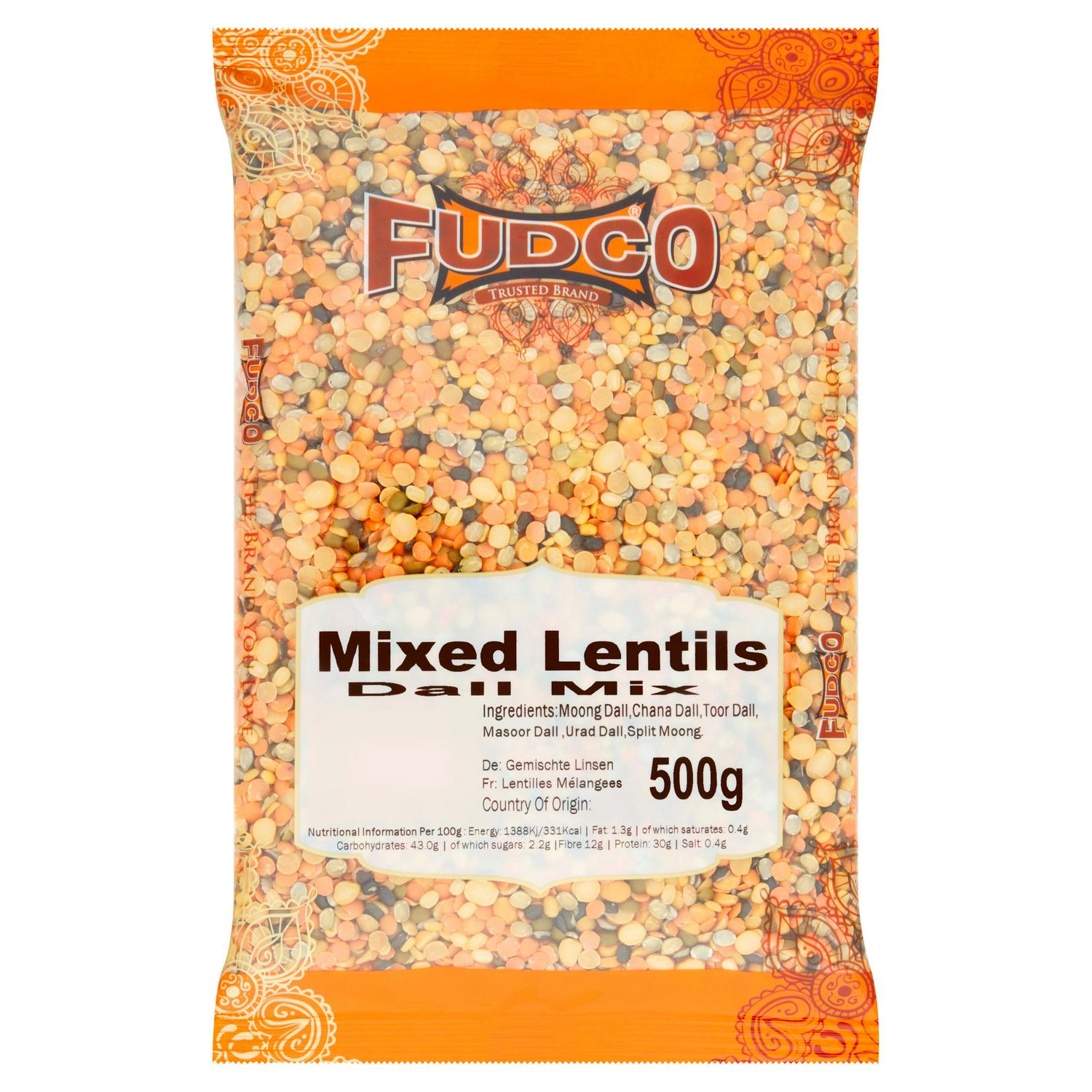 Picture of Fudco Mixed Lentils Dall Mix 500g