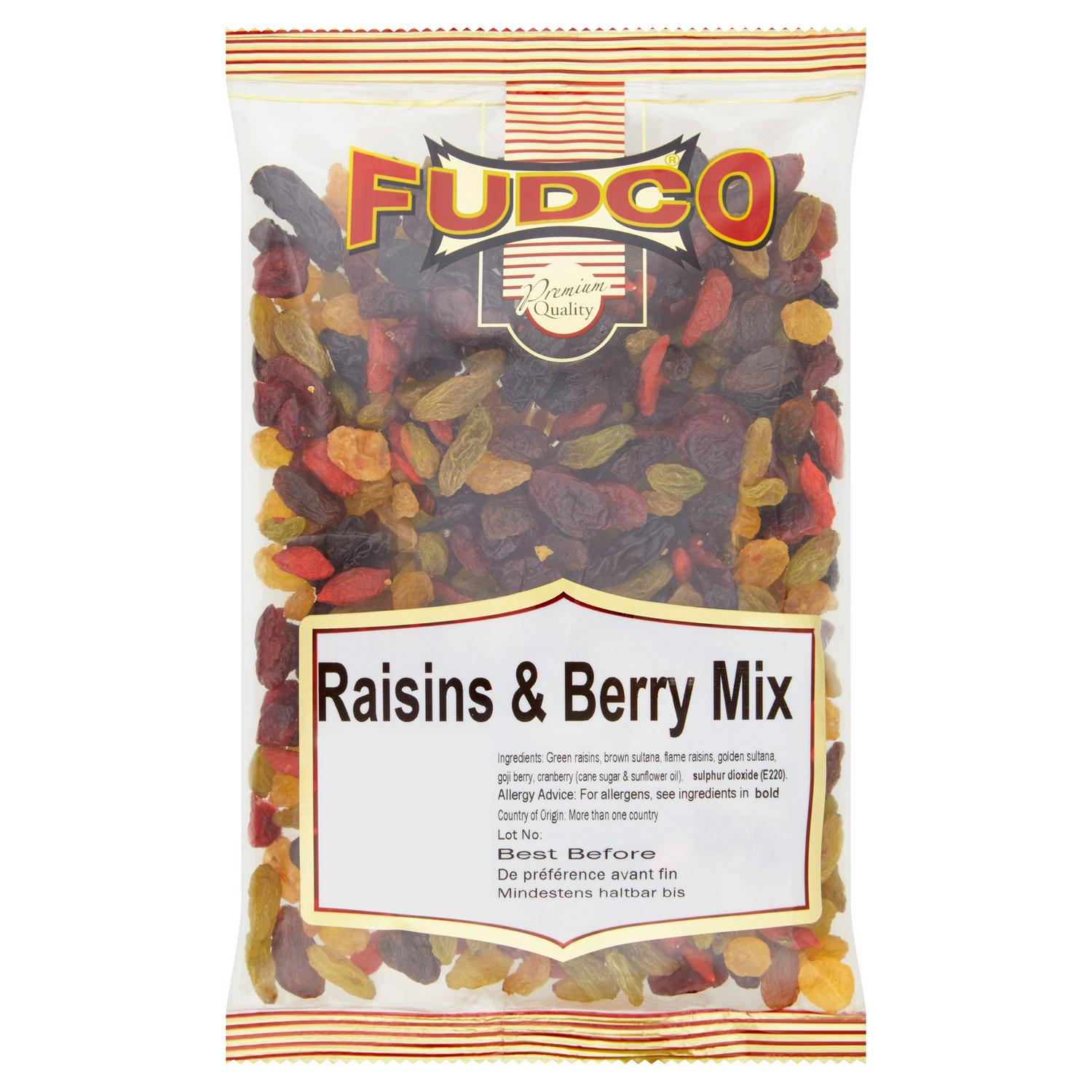 Picture of Fudco Raisins & Berry Mix 250g