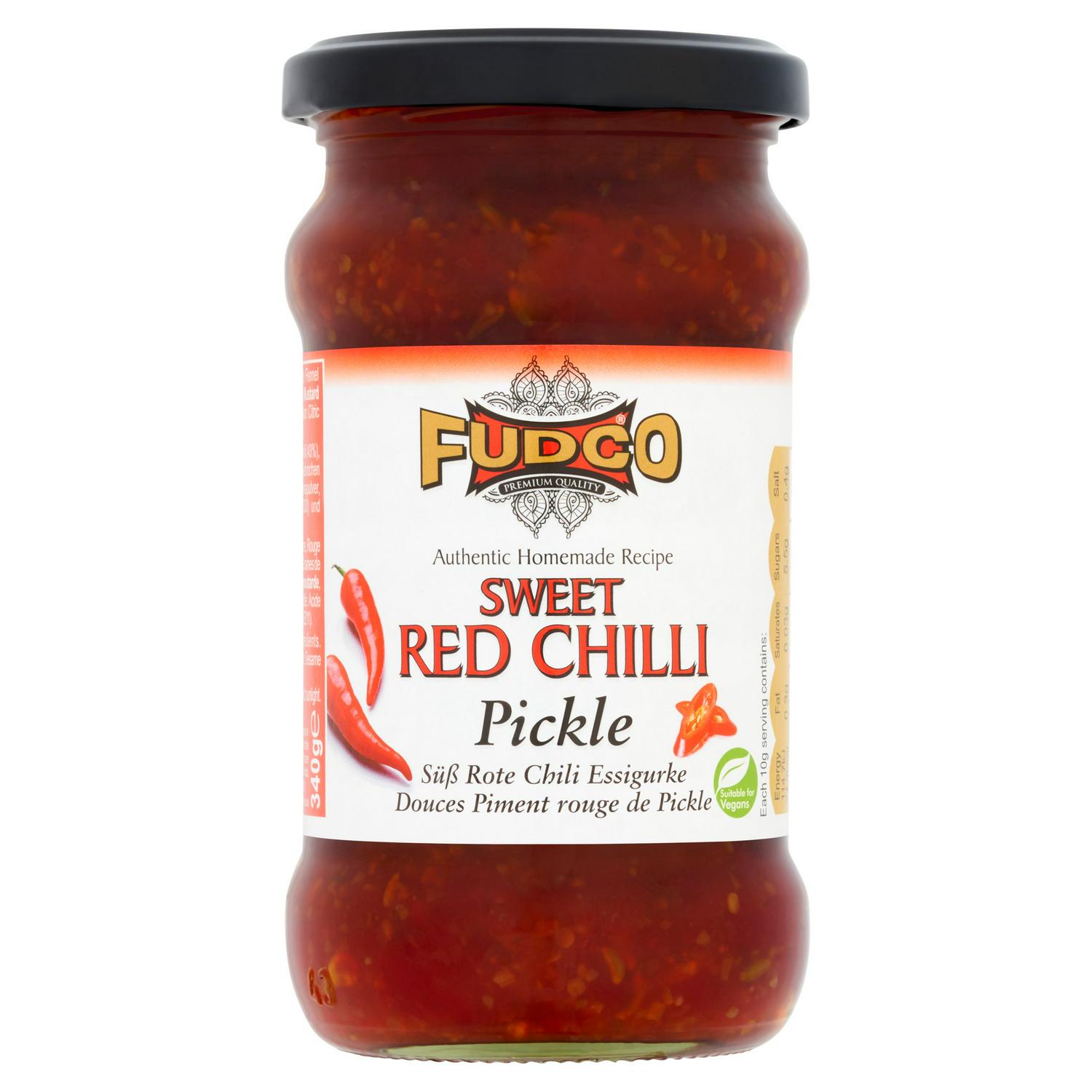 Picture of Fudco Sweet Red Chilli Pickle 340g