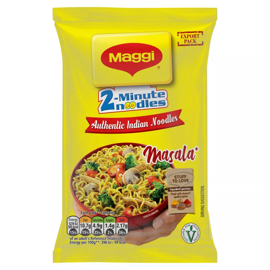 Picture of Maggi 2 Minute Masala Spicy Noodles 70g