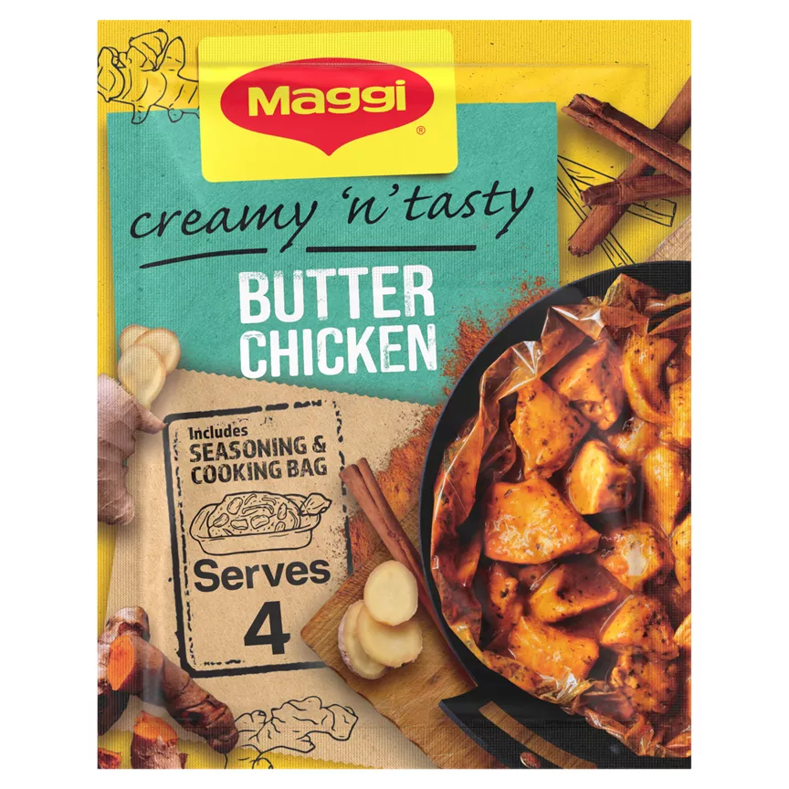 Picture of Maggi Creamy & Tasty Butter Chicken Herbs & Spices Recipe Mix 30g