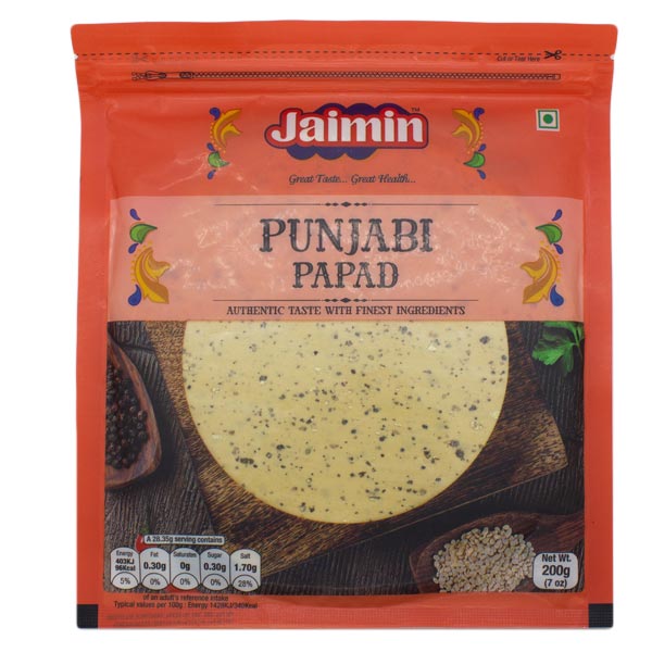 Picture of Jaimin Punjabi Papad 200g