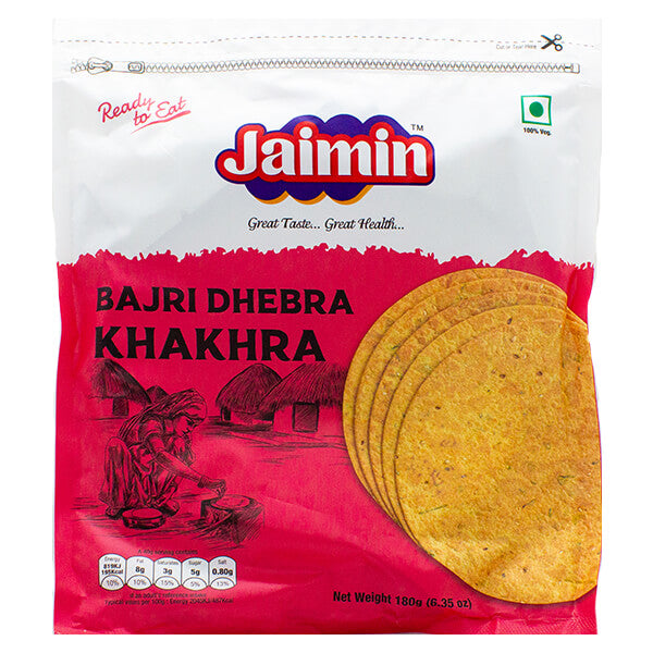 Picture of Jaimin Bajri Dhebra Khakhra 180g