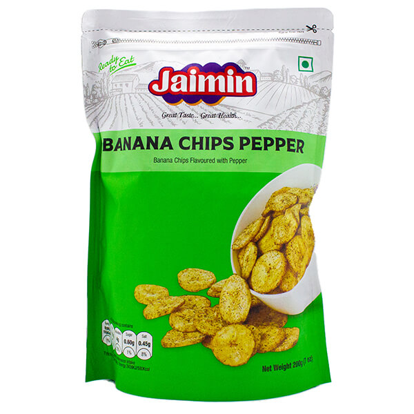 Picture of Jaimin Banana Chips Pepper 200g