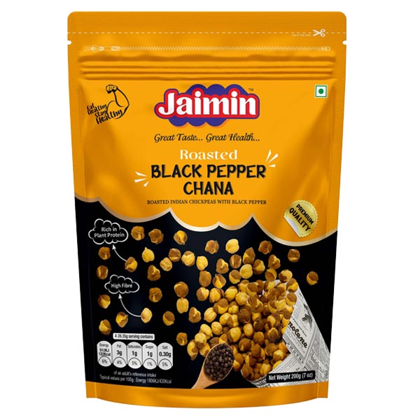 Picture of Jaimin Black Pepper Chana 200g