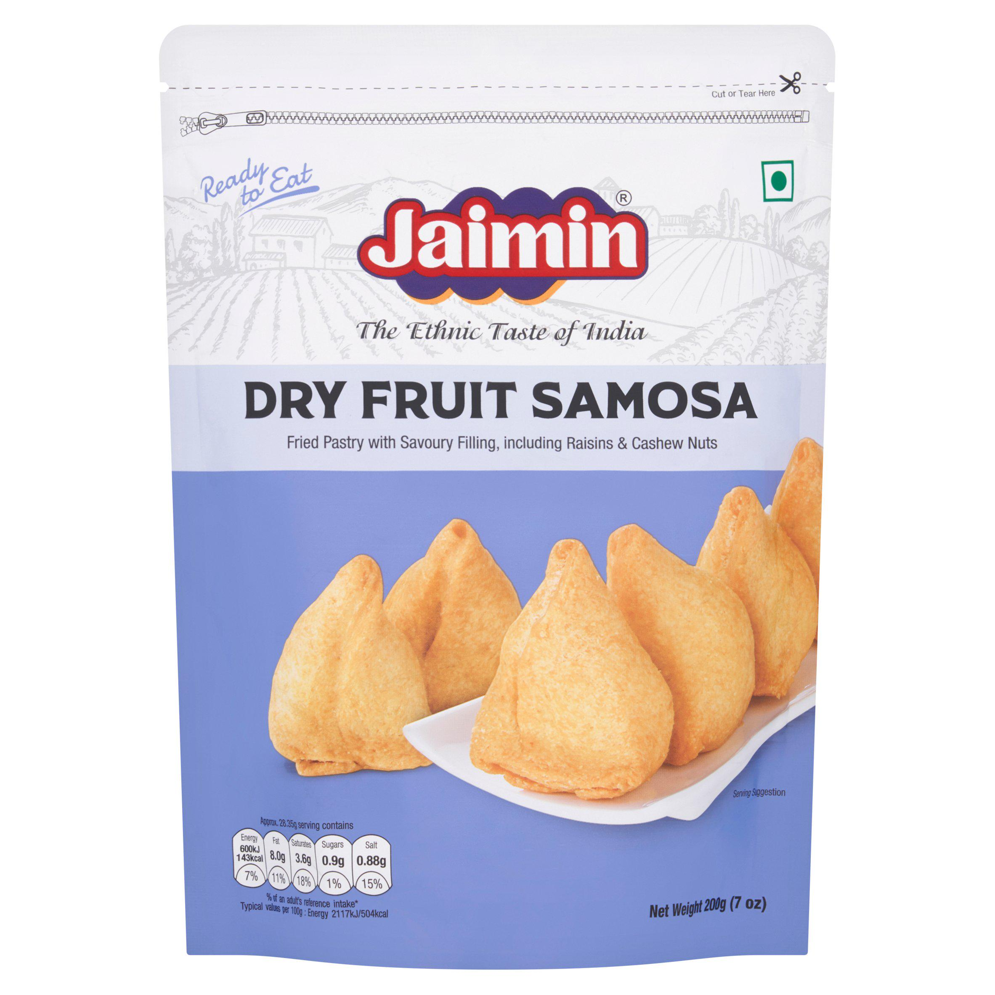 Picture of Jaimin Dry Fruit Samosa 200g