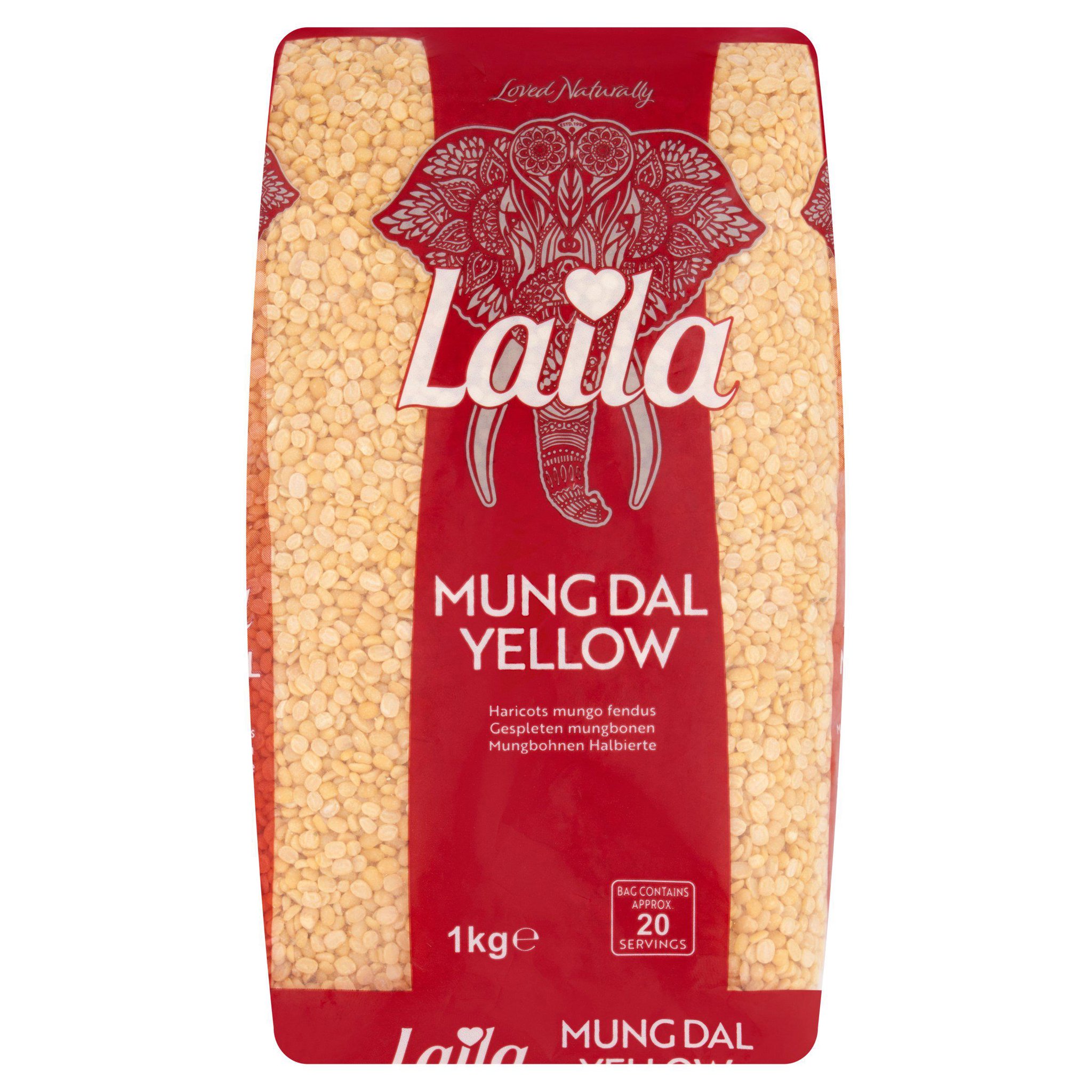 Picture of Laila Mung Dal Yellow 1kg