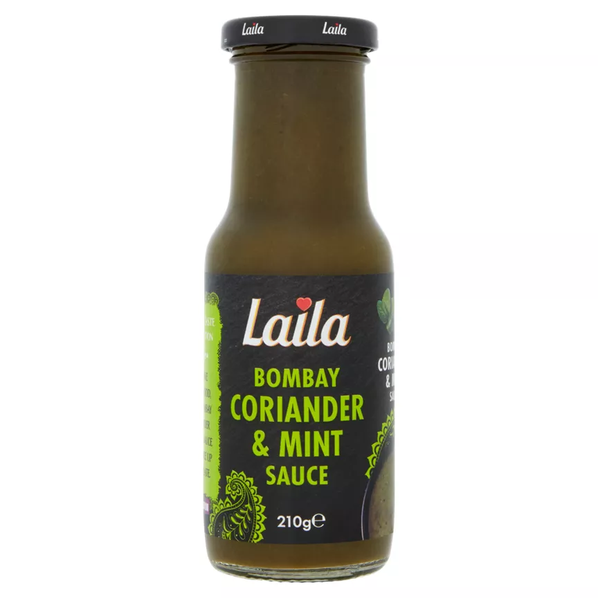 Picture of Laila Bombay Coriander & Mint Sauce 210g