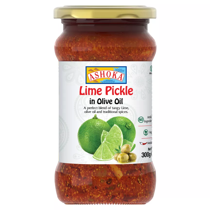 Picture of Ashoka Lemon Pickle in Olive Oil 300g