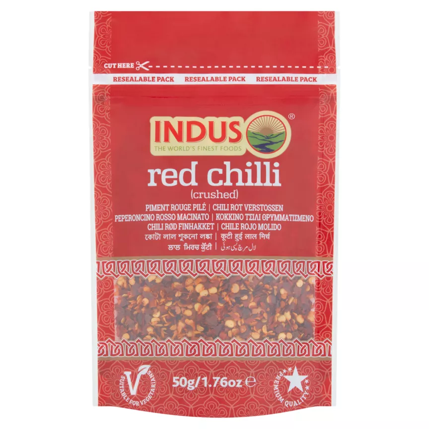 Picture of Indus Red Chilli Crushed 50g