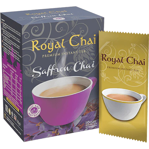 Picture of Royal Chai Saffron Sweetened 10 Sachets