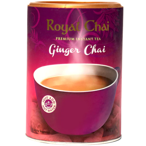 Picture of Royal Chai Ginger Tea Sweetened Tub 400g