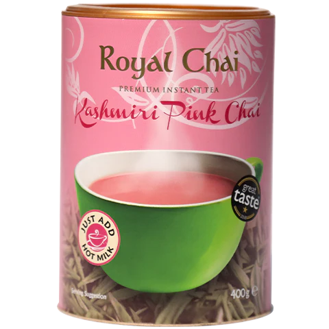 Picture of Royal Chai Kashmiri Pink Chai Tea Unsweetened Tub 400g