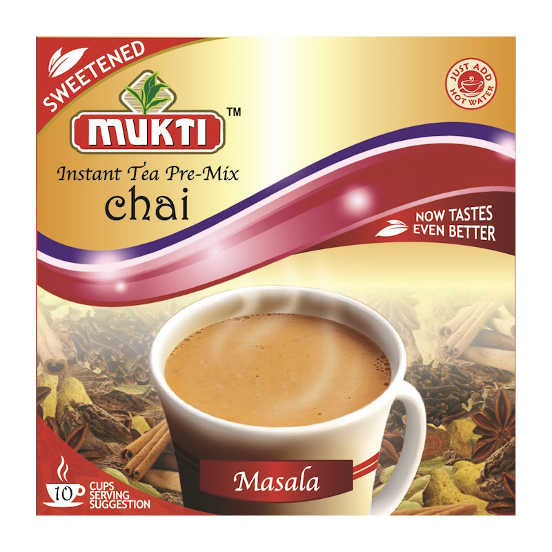 Picture of Mukti Chai Masala Tea Sweetened 10 Sachets