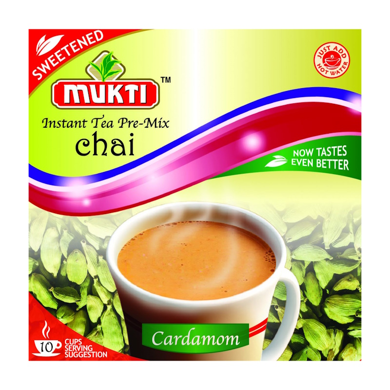 Picture of Mukti Chai Cardamom Elachi Tea Sweetened 10 Sachets