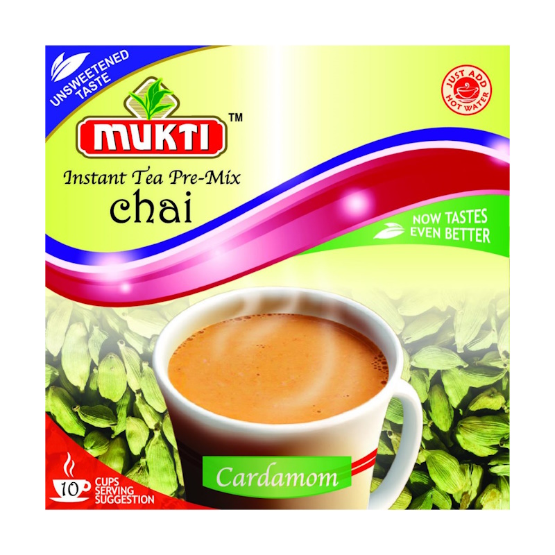 Picture of Mukti Chai Cardamom Elachi Tea Unsweetened 10 Sachets