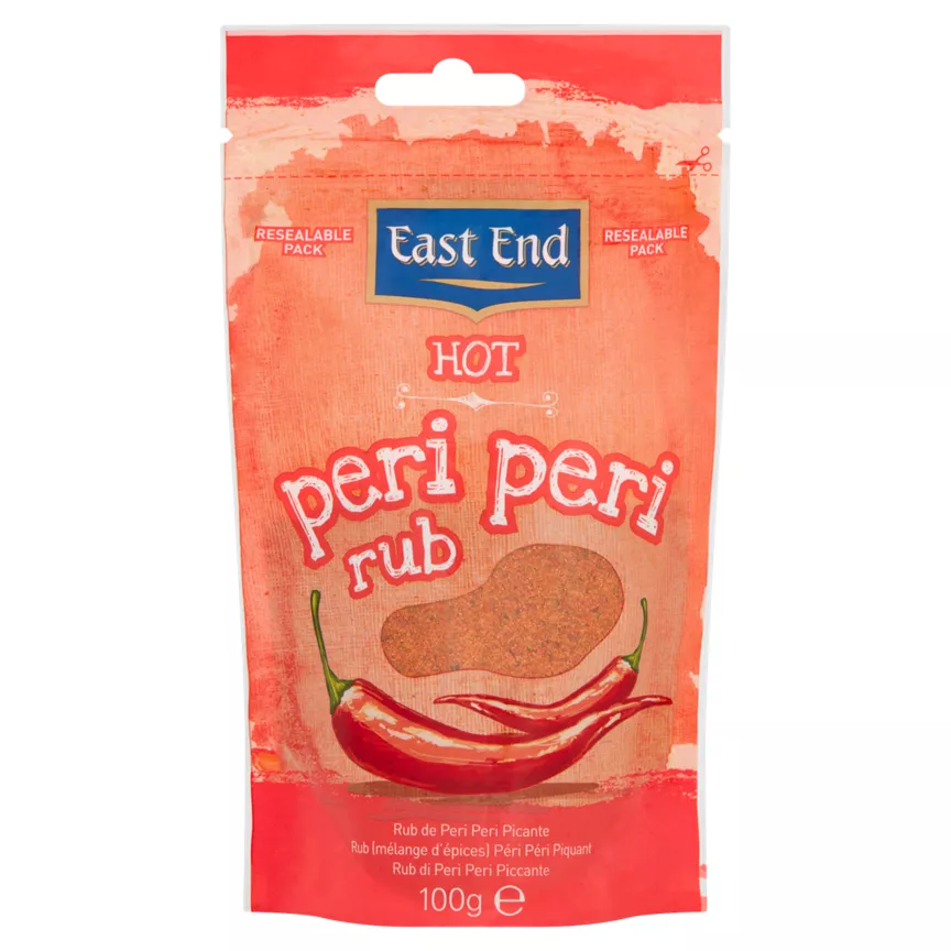 Picture of East End Hot Peri Peri Rub 100g