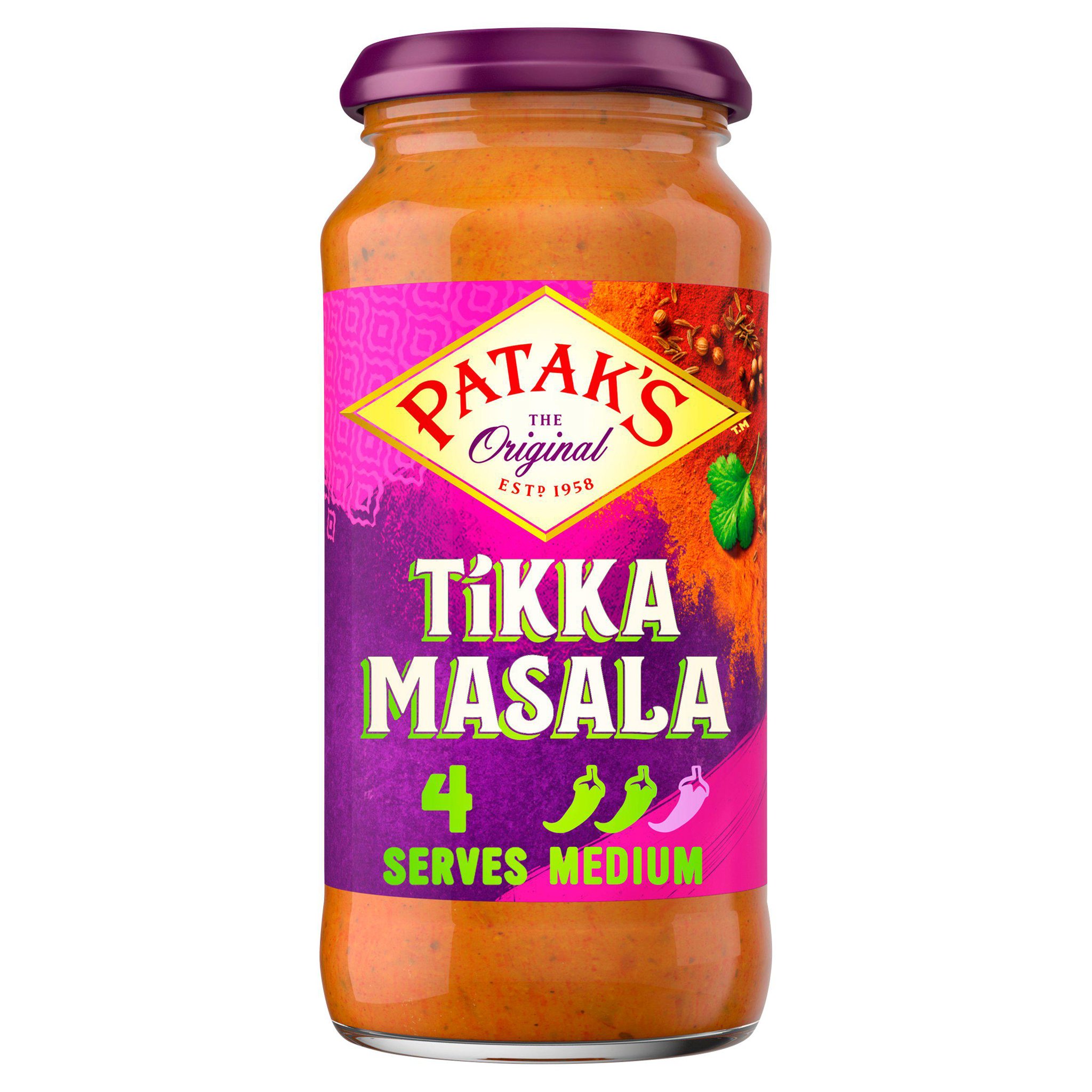 Picture of Patak's Tikka Masala Curry Sauce 450g