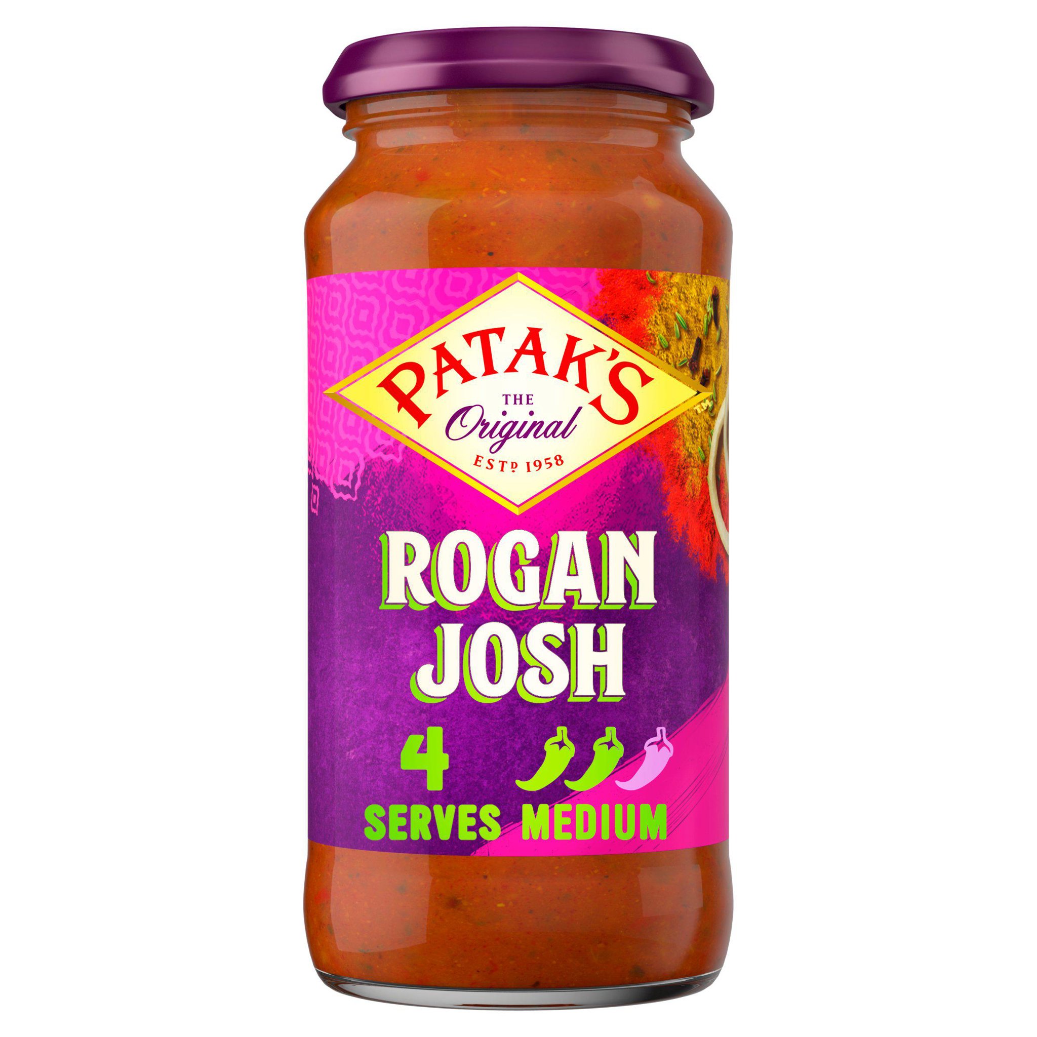 Picture of Patak's Rogan Josh Curry Sauce 450g