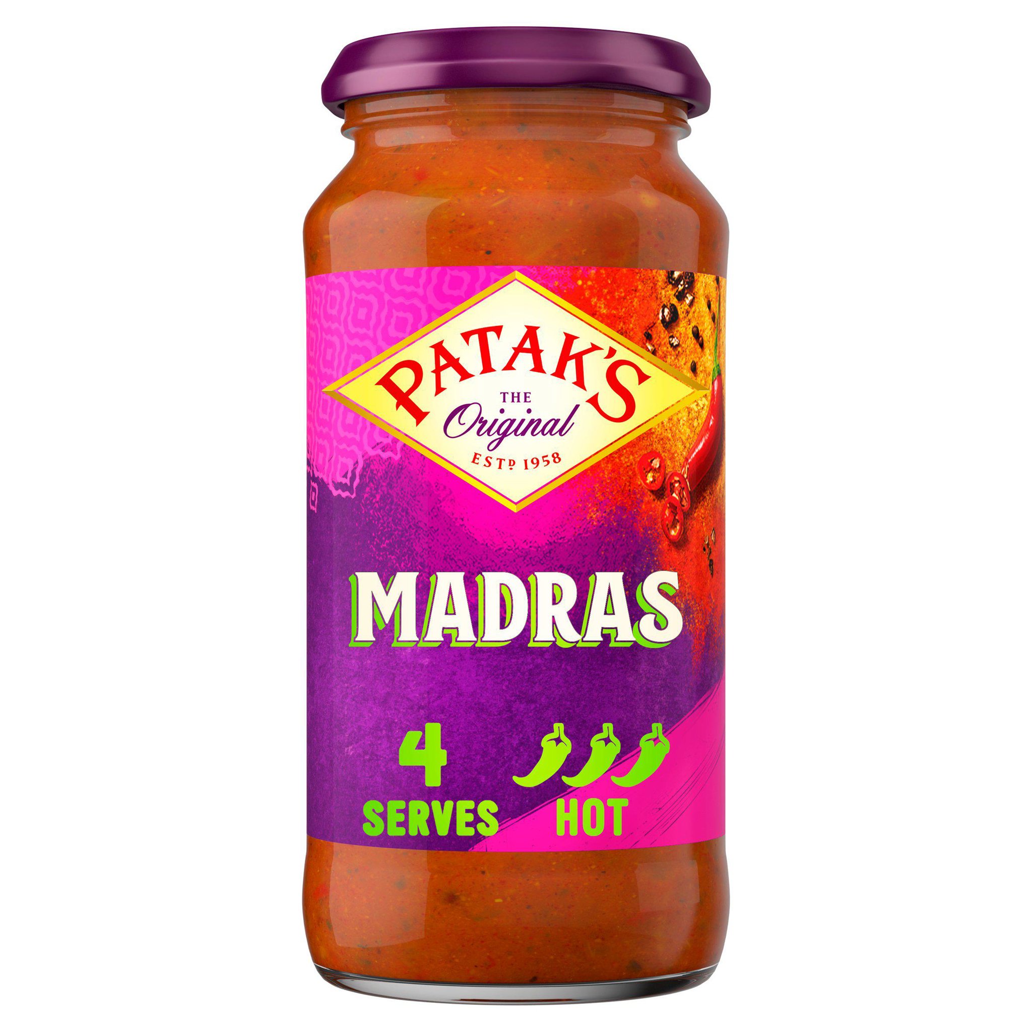 Picture of Patak's Madras Curry Sauce 450g