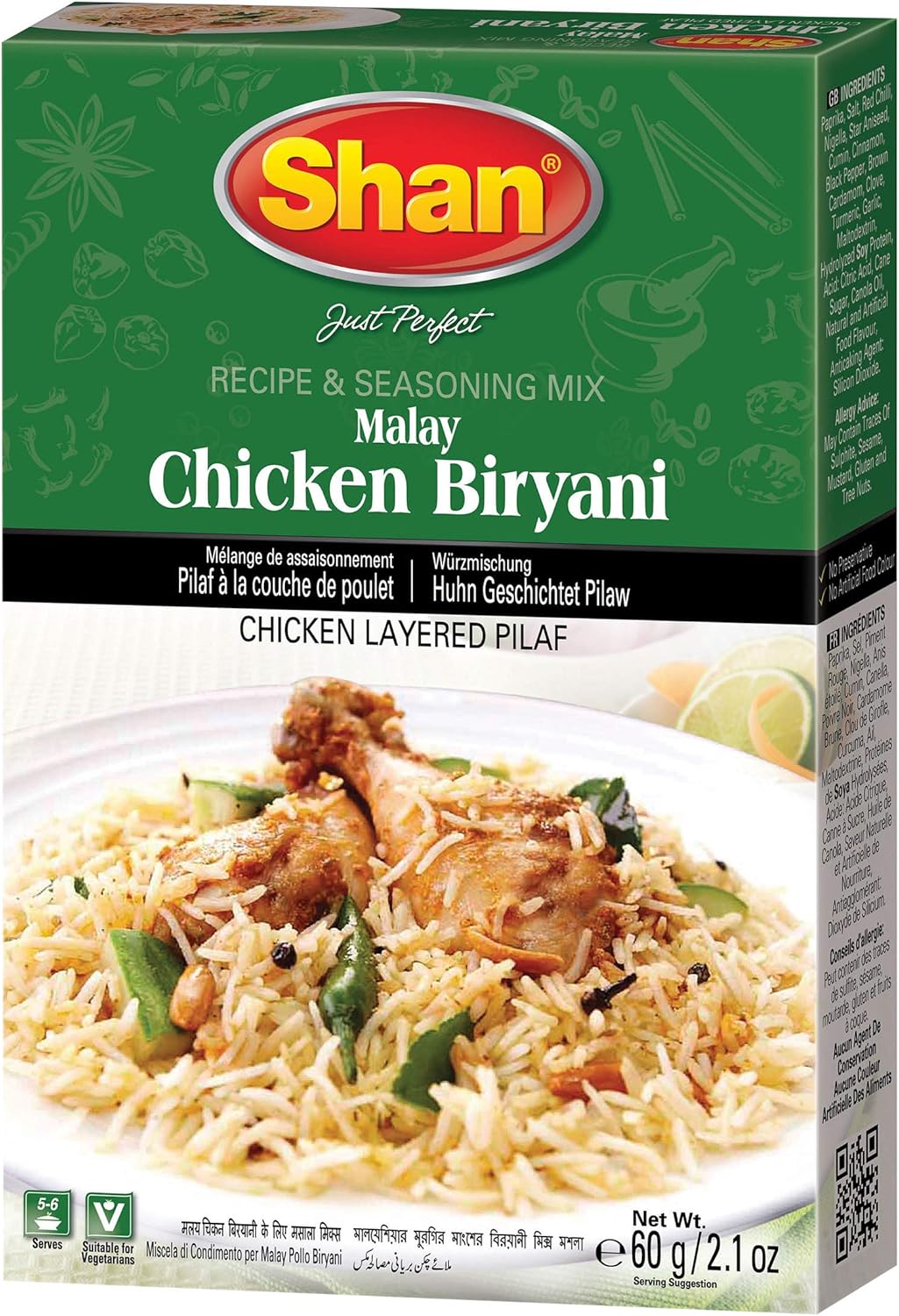 Picture of Shan Malay Chicken Biryani Mix 60g