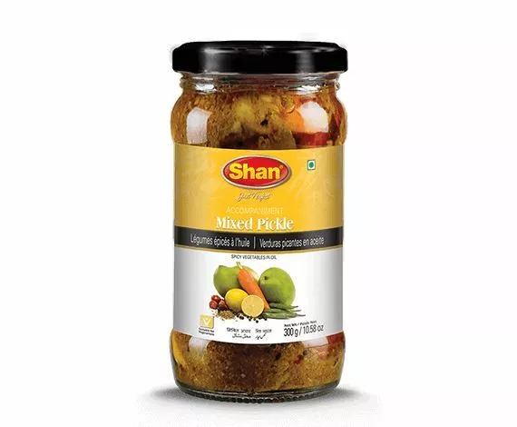 Picture of Shan Mixed Pickle (spicy vegetable in oil) 300g