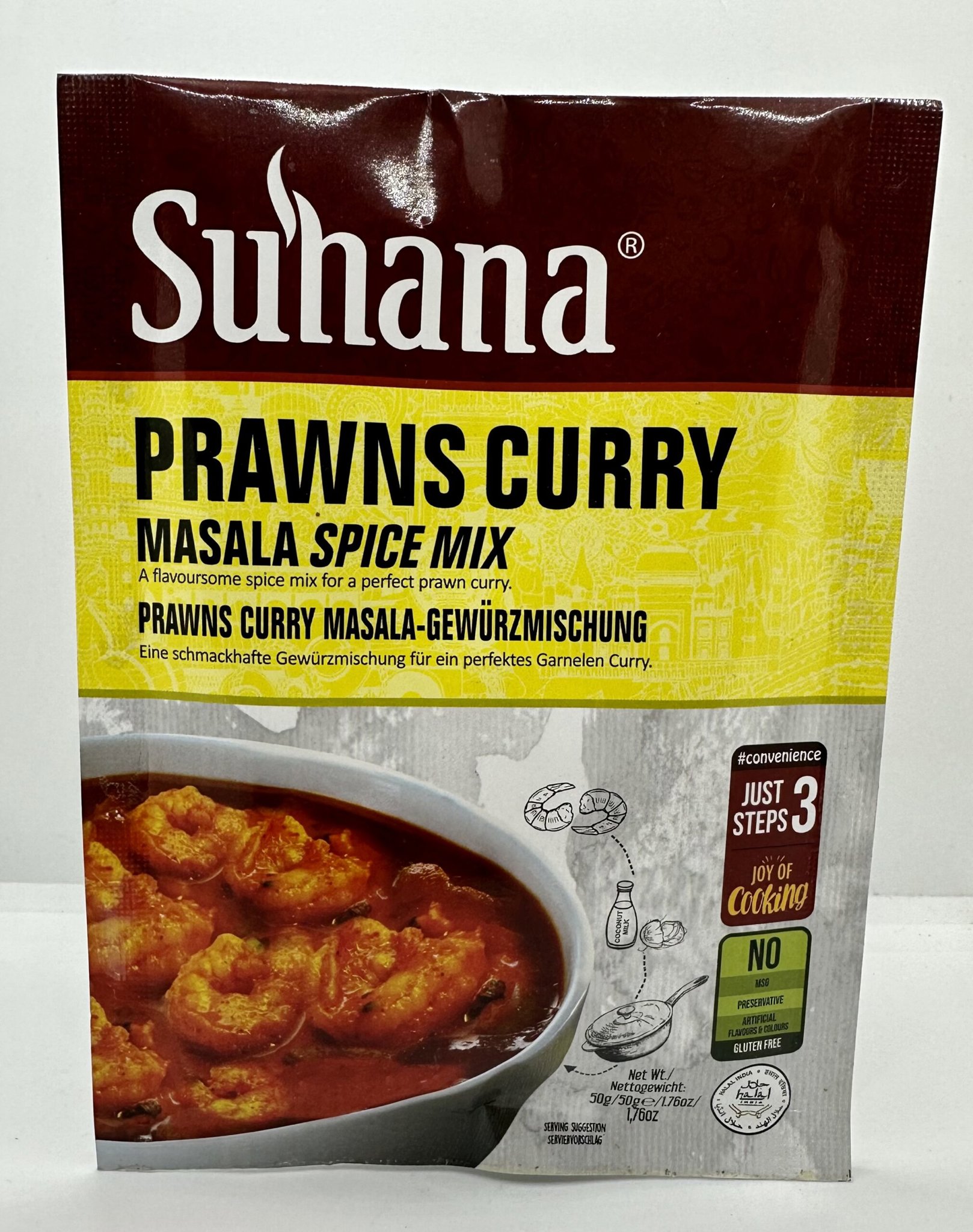 Picture of Suhana Prawns Curry Mix 50g