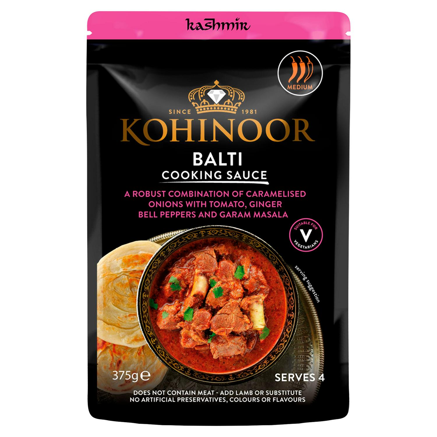 Picture of Kohinoor Balti Cooking Sauce 375g