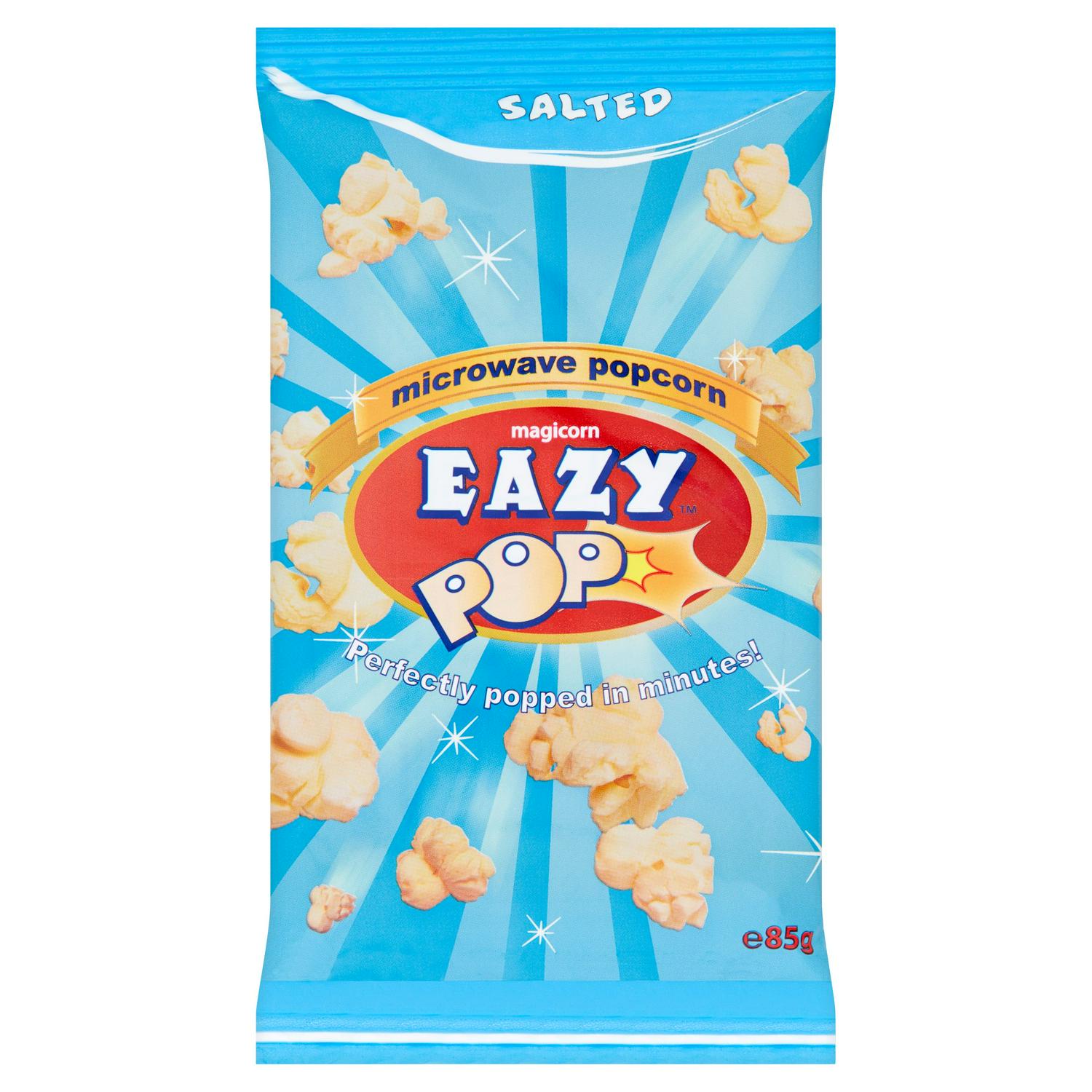 Picture of Eazypop Microwave Popcorn Salted 85g