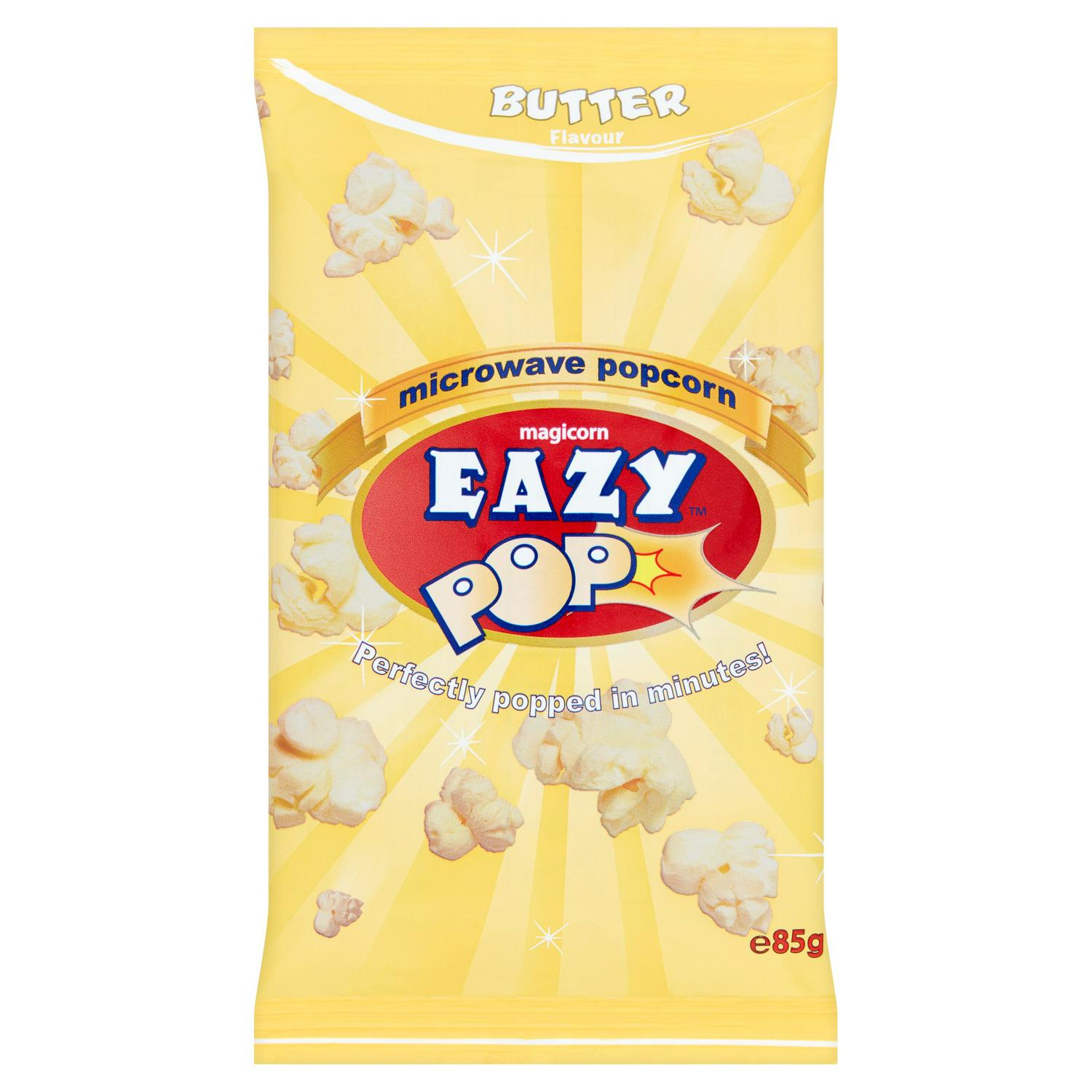 Picture of Eazypop Microwave Popcorn Butter 85g