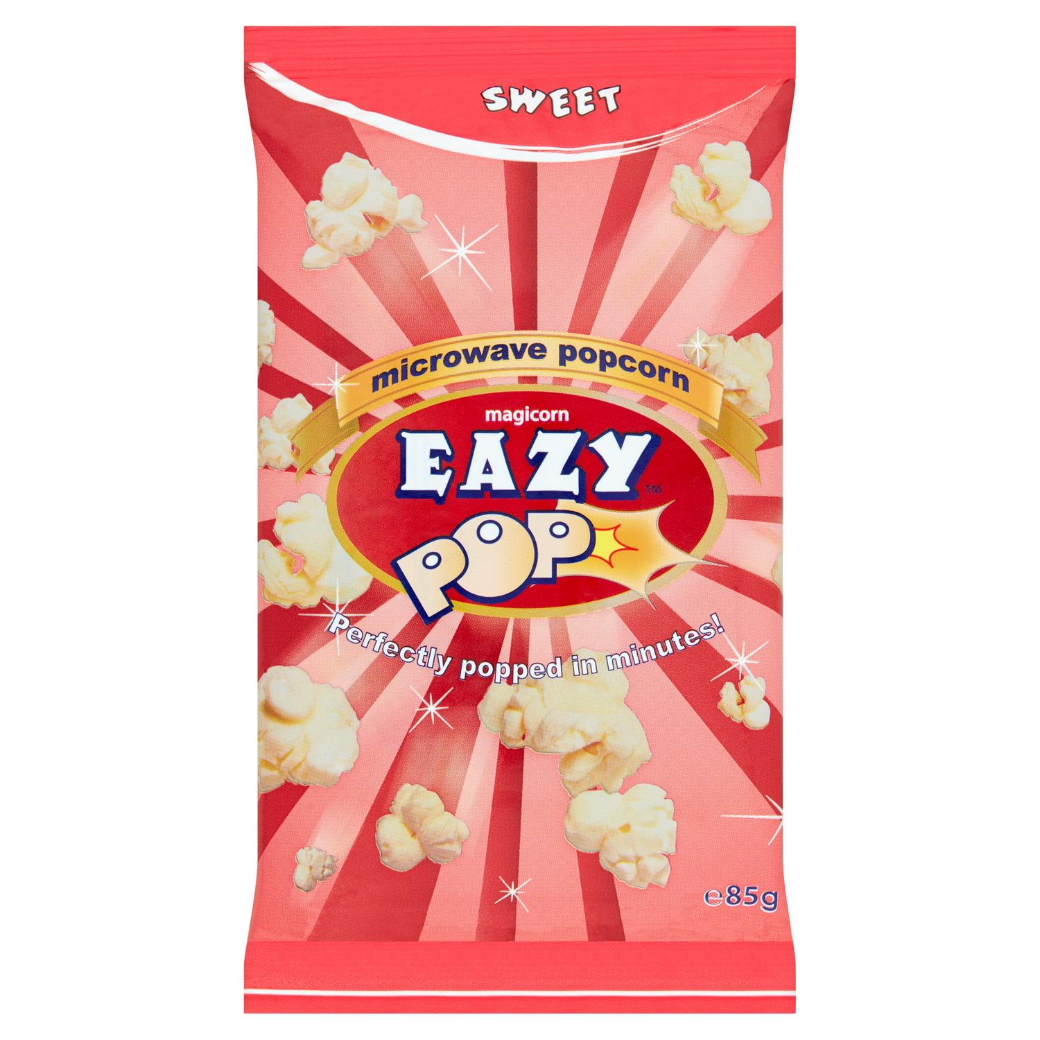 Picture of Eazypop Microwave Popcorn Sweet 100g