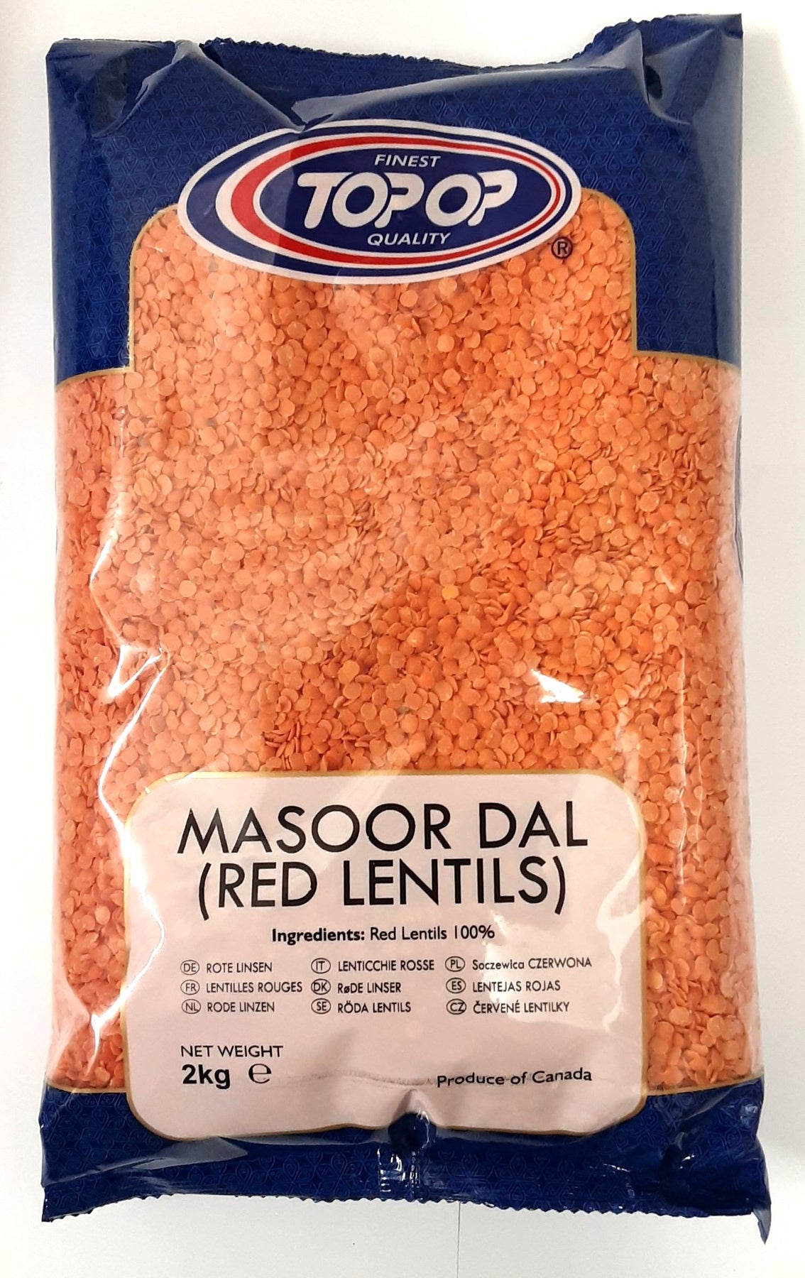 Picture of Top-Op Masoor Dal 2kg