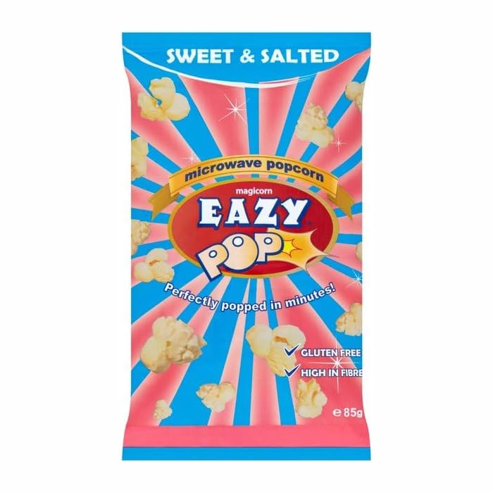 Picture of Eazypop Microwave Popcorn Sweet & Salted 85g